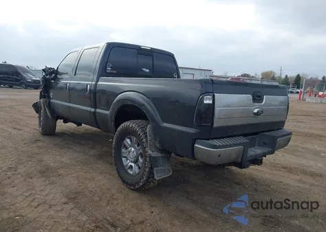 2011 Ford F-250 Lariat z USA, uszkodzony, nr VIN 1FT7W2BT6BEC47013